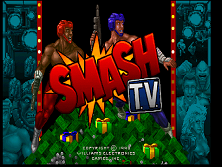 Smash TV title screen