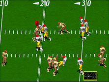 High Impact Football gameplay screen shot