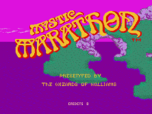 Mystic Marathon title screen