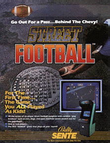 Street Football promotional flyer