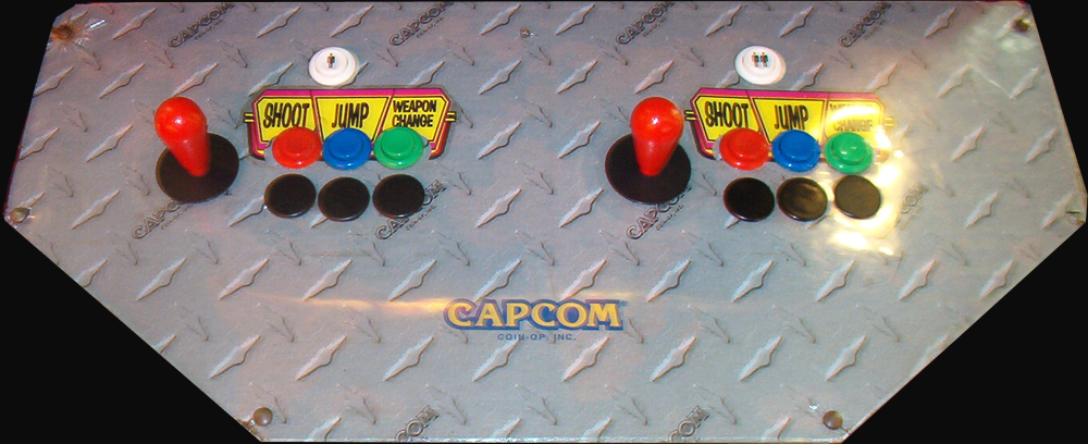 Megaman: The Power Battle control panel