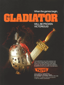 Gladiator promotional flyer