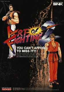 Art of Fighting 2 promotional flyer