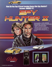 Spy Hunter II promotional flyer