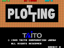 Plotting title screen