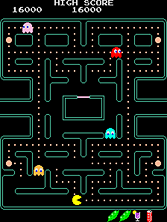 Pac-Man Plus gameplay screen shot