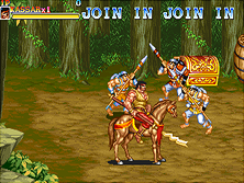 Warriors of Fate gameplay screen shot
