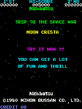 Moon Cresta title screen
