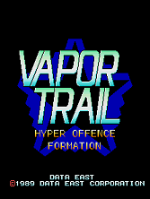 Vapor Trail title screen