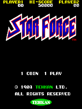 Star Force title screen