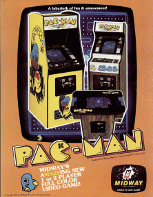 Pac-Man promotional flyer