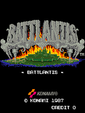 Battlantis title screen