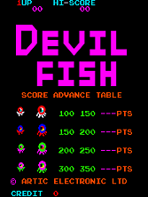 Devil Fish title screen