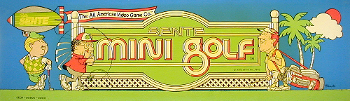 Mini Golf marquee