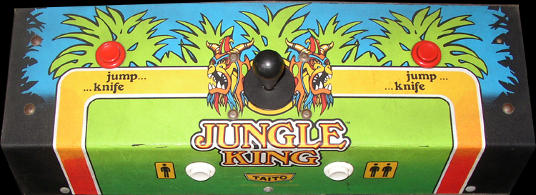Jungle King control panel