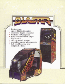 Blaster promotional flyer