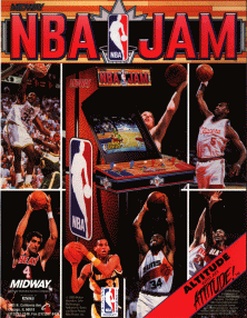 NBA Jam promotional flyer