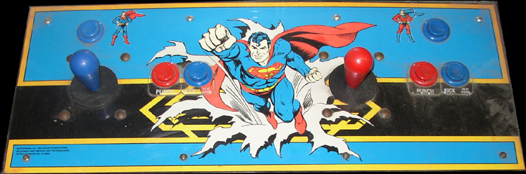 Superman control panel