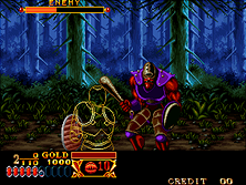 Crossed Swords gameplay screen shot