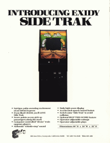 Side Track promotional flyer