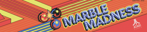 Marble Madness marquee