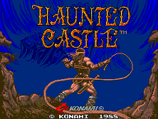 Haunted Castle title screen