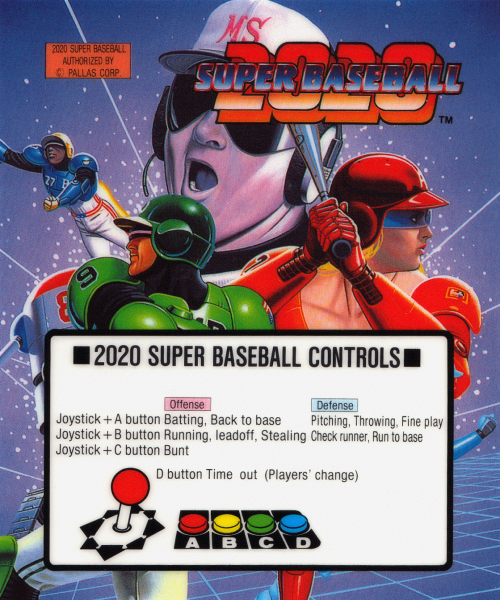 Coinop.org /// 2020 Super Baseball (1991) (2020スーパーベースボール)