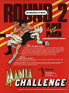 Mania Challenge promotional flyer