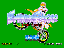 Enduro Racer title screen