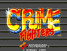 Crime Fighters title screen