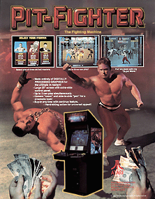 Pit Fighter promotional flyer