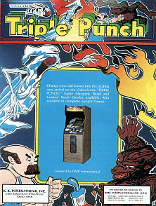 Triple Punch promotional flyer