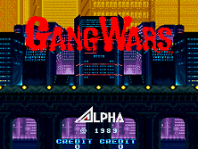 Gang Wars title screen
