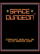 Space Dungeon title screen