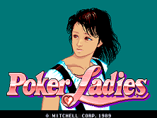 Poker Ladies title screen