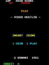 Video Hustler title screen