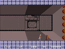 Chelnov: The Atomic Runner gameplay screen shot