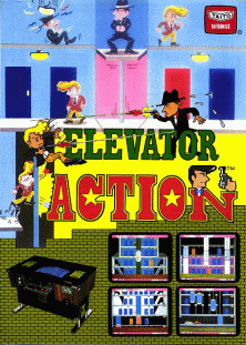 Elevator Action promotional flyer