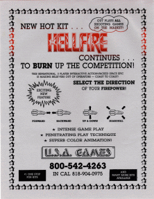 Hellfire promotional flyer