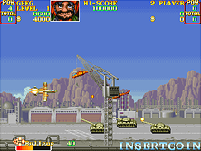 UN Squadron gameplay screen shot