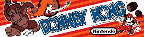 Donkey Kong marquee