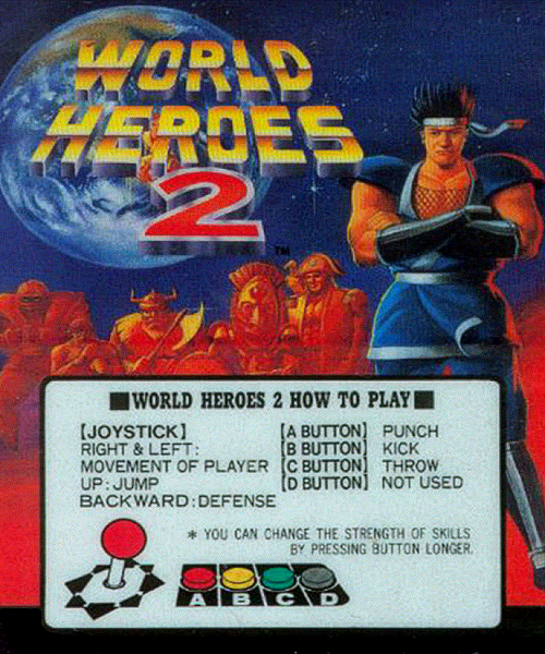 World Heroes 2 marquee