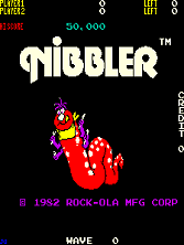 Nibbler title screen