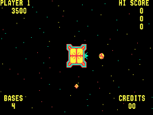 Space Zap gameplay screen shot