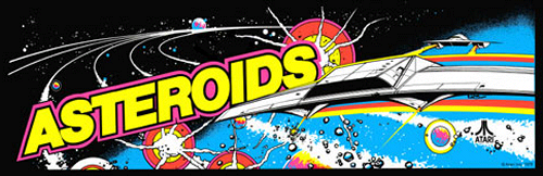 Asteroids marquee