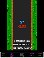 Spy Hunter title screen