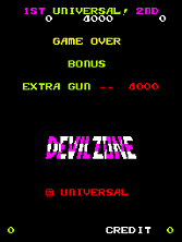 Devil Zone title screen