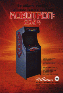 Robotron 2084 promotional flyer