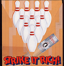 Coors Light Bowling promotional flyer