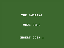 Amazing Maze title screen